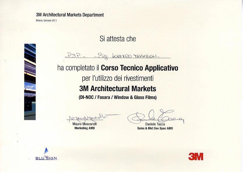 Costo Tecnico Applicativo 3M Architectural Markets