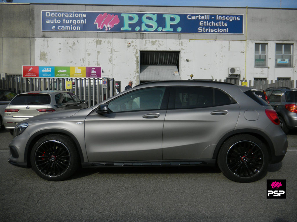 Wrapping mercedes GLA