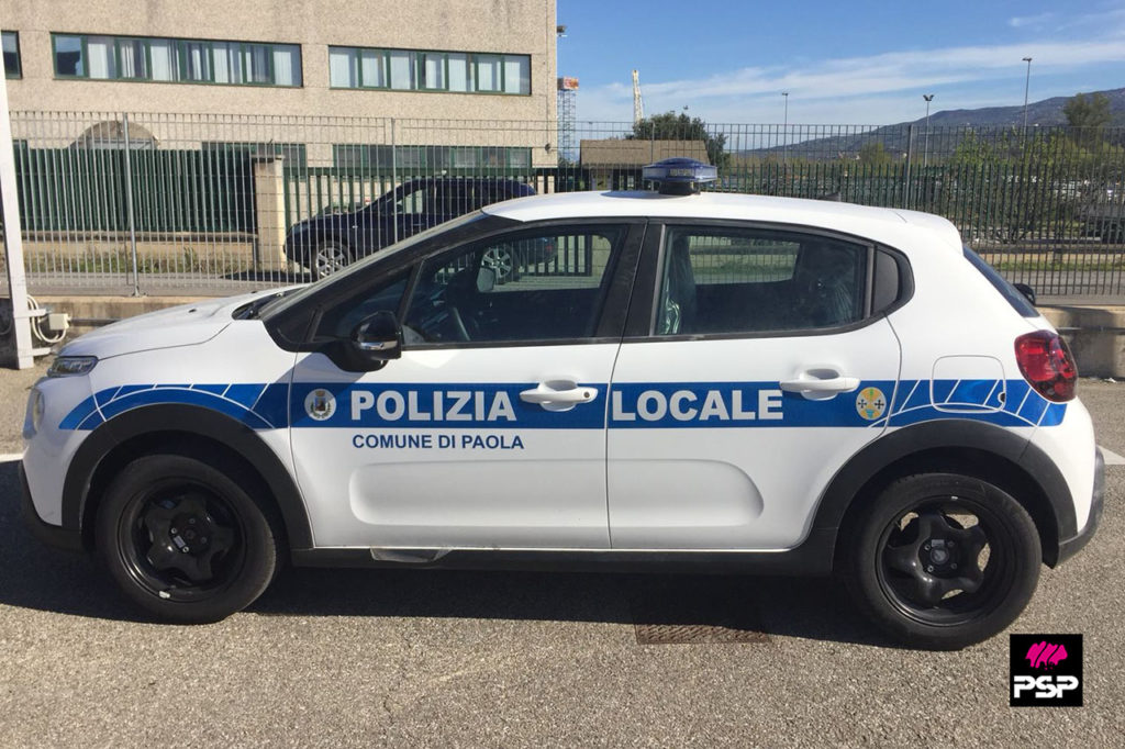 205_nuova c3_livrea adesiva polizia locale municipale calabria